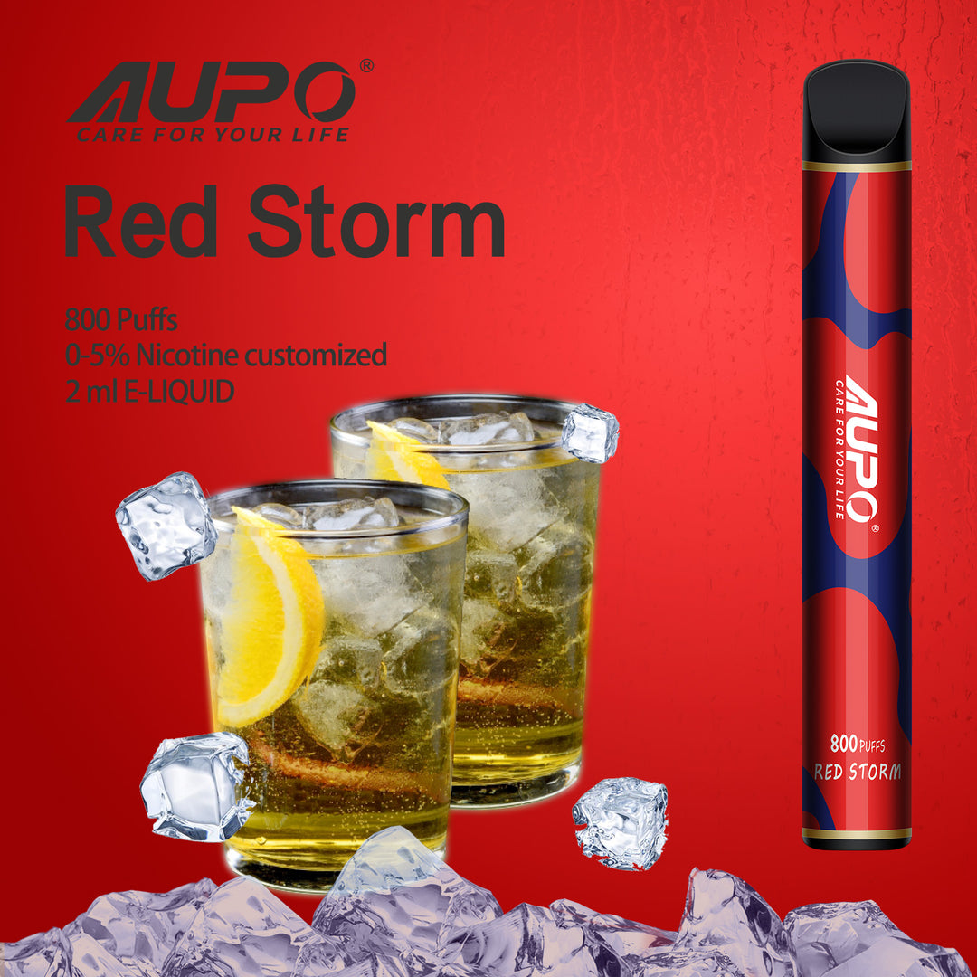 E-Tigareta Vape de Unica Folosinta 800 Pufuri 2ml Red Storm