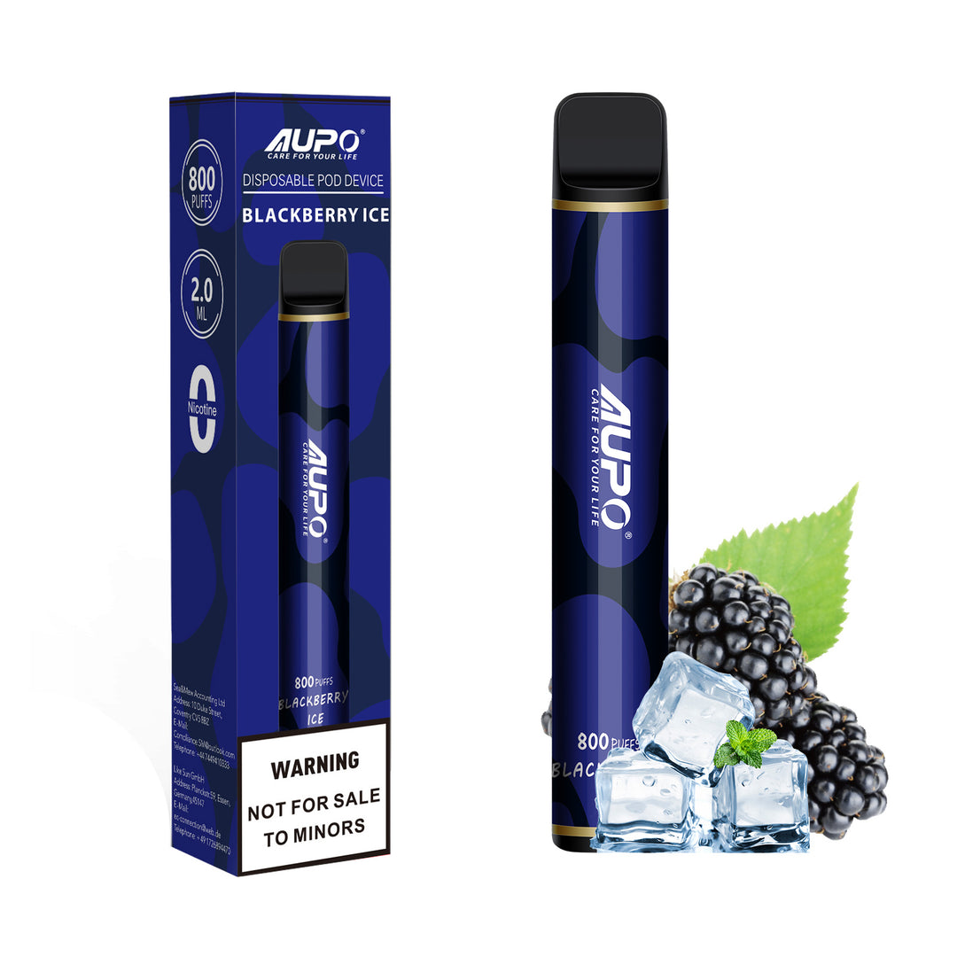 E-Tigareta Vape de Unica Folosinta 800 Pufuri 2ml Blackberry Ice