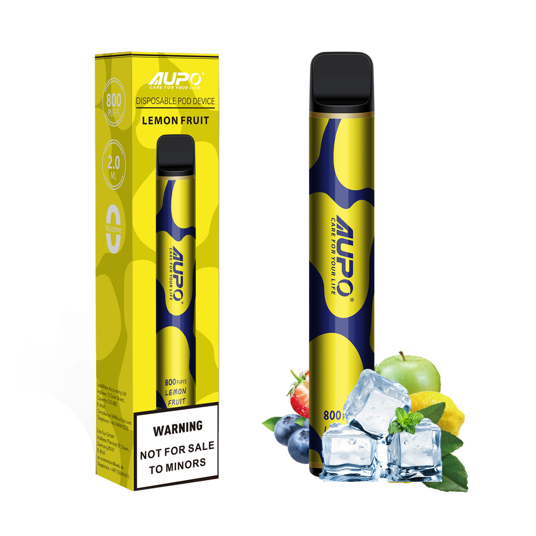 E-Tigareta Vape de Unica Folosinta 800 Pufuri 2ml Lemon Fruit